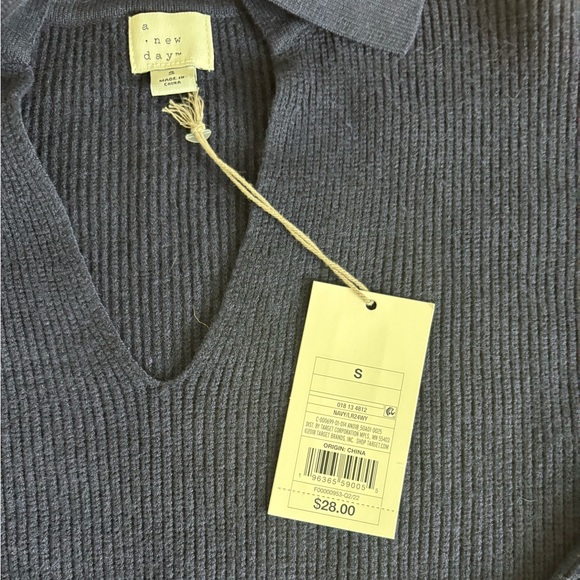 NWT a new day collared sweater - Picture 2 of 2